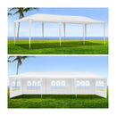 Gazebo 3X9 Marquee Party Wedding Outdoor Tent Canopy Camping White