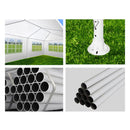 Gazebo 3X9 Marquee Party Wedding Outdoor Tent Canopy Camping White
