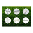 Gazebo 3X9 Marquee Party Wedding Outdoor Tent Canopy Camping White