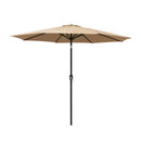 Outdoor Umbrella Umbrellas Beach Pole Garden Tilt Sun Patio Uv