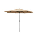 Outdoor Umbrella 3M Umbrellas Beach Garden Tilt Sun Patio Deck Pole Uv