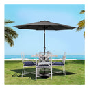 Outdoor Umbrella Umbrellas Beach Pole Garden Tilt Sun Patio Uv