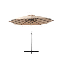 Outdoor Umbrella Twin Umbrella Beach Stand Base Garden Sun Shade