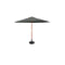 Outdoor Umbrella With Base Garden Stand Deck Charcoal