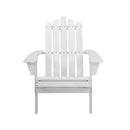 Outdoor Sun Lounge Beach Chairs Wooden Adirondack Patio