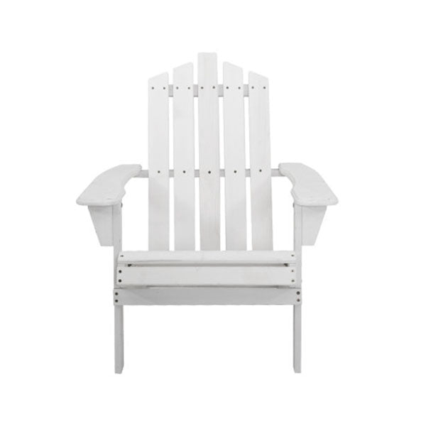 Outdoor Sun Lounge Beach Chairs Wooden Adirondack Patio