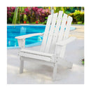 Outdoor Sun Lounge Beach Chairs Wooden Adirondack Patio