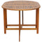 Outdoor Acacia Wood Oval Drop Leaf Table
