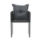 Outdoor Chairs 2 Pcs With Pillows Poly Rattan Black