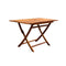 Outdoor Dining Set 7 Pieces Solid Acacia Wood