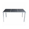 Outdoor Dining Table With Glass Top Black