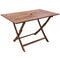 Outdoor Dining Table Acacia Wood