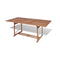 Outdoor Dining Table Rectangular 180 X 90 X 75 Cm Teak