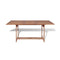 Outdoor Dining Table Rectangular 180 X 90 X 75 Cm Teak