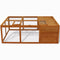 Outdoor Fold-Able Wooden Animal Cage