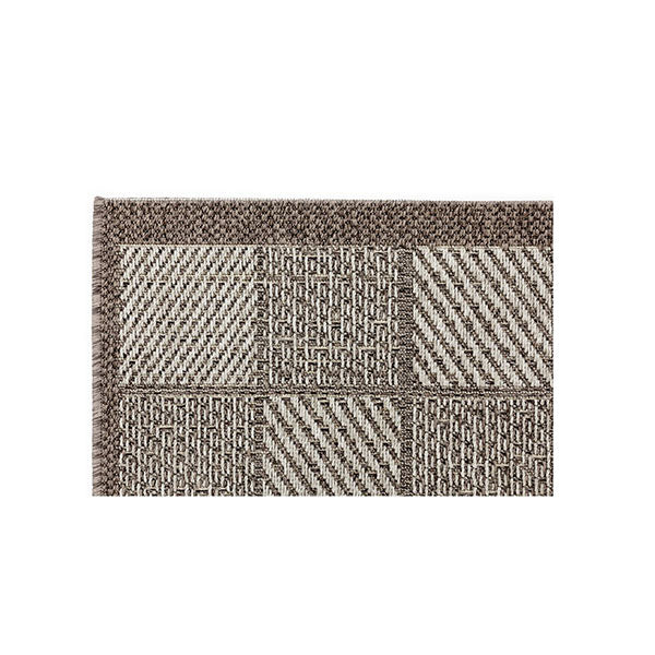 Outdoor Polypropylene Domino Home Rug