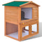 Outdoor Rabbit Hutch with 3 Doors