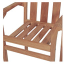 Outdoor Stackable Chairs 2 Pcs Solid Teak