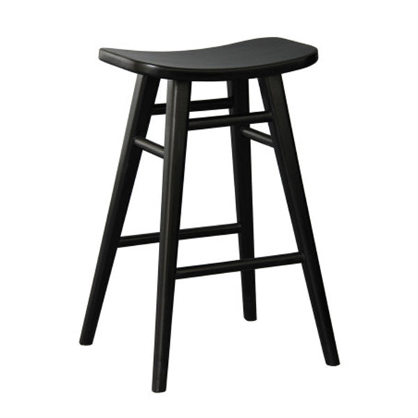 Oval Solid Timber Kitchen Counter Stool