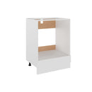 Oven Cabinet White Engineered Wood