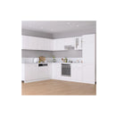 Oven Cabinet White Engineered Wood
