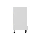 Oven Cabinet White Engineered Wood
