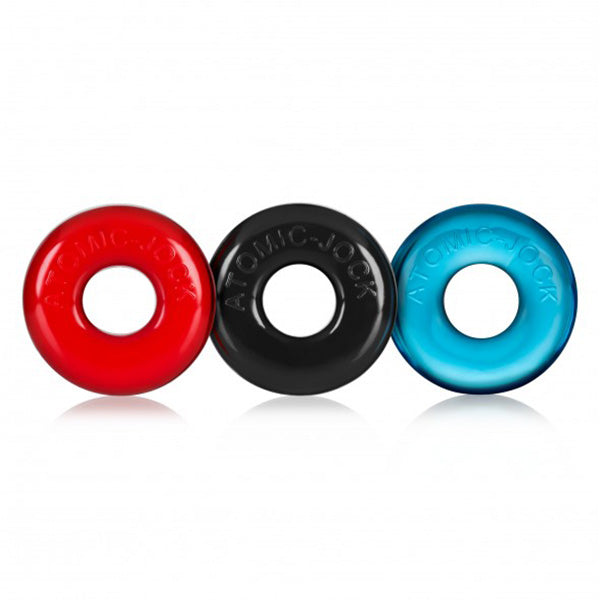 OxBalls Ringer 3 Pack Of Do Nut 1 Small Multicolor