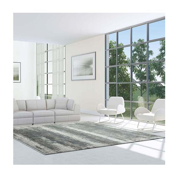 Cambridge Grey Contemporary Rug