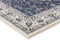 Palace Aisha Oriental Rug Blue White