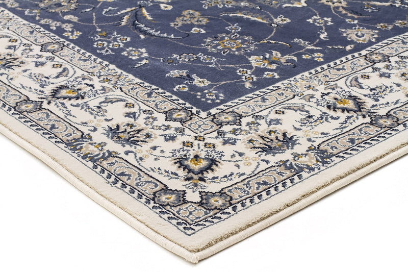 Palace Aisha Oriental Rug Blue White