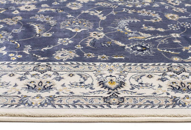 Palace Aisha Oriental Rug Blue White