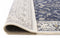 Palace Aisha Oriental Rug Blue White