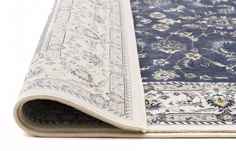 Palace Aisha Oriental Rug Blue White