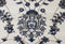 Palace Aisha Oriental Round Rug White Blue