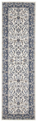 Palace Aisha Oriental Rug White Blue