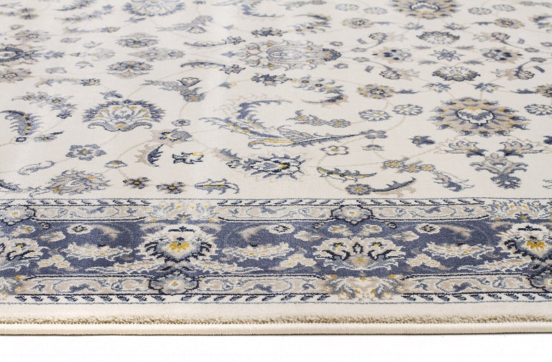 Palace Aisha Oriental Rug White Blue