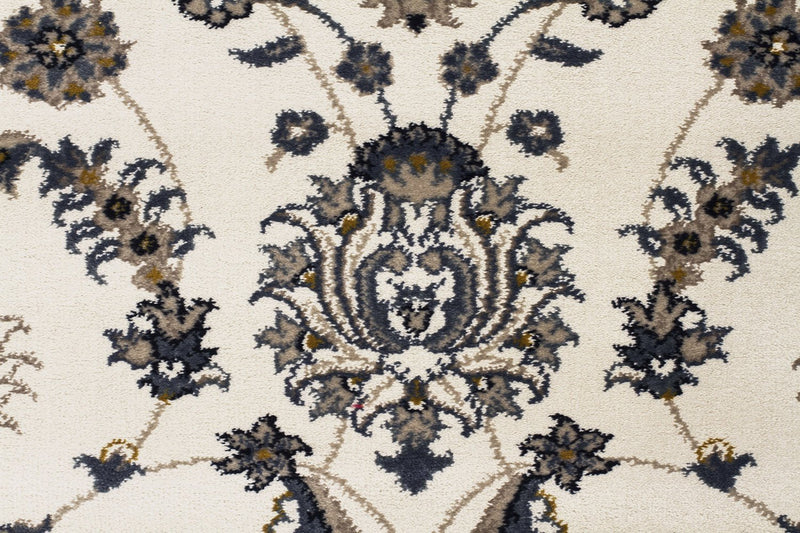 Palace Aisha Oriental Rug White Blue