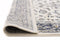 Palace Aisha Oriental Rug White Blue
