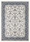 Palace Aisha Oriental Rug White Blue