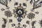 Palace Manal Oriental Rug White White