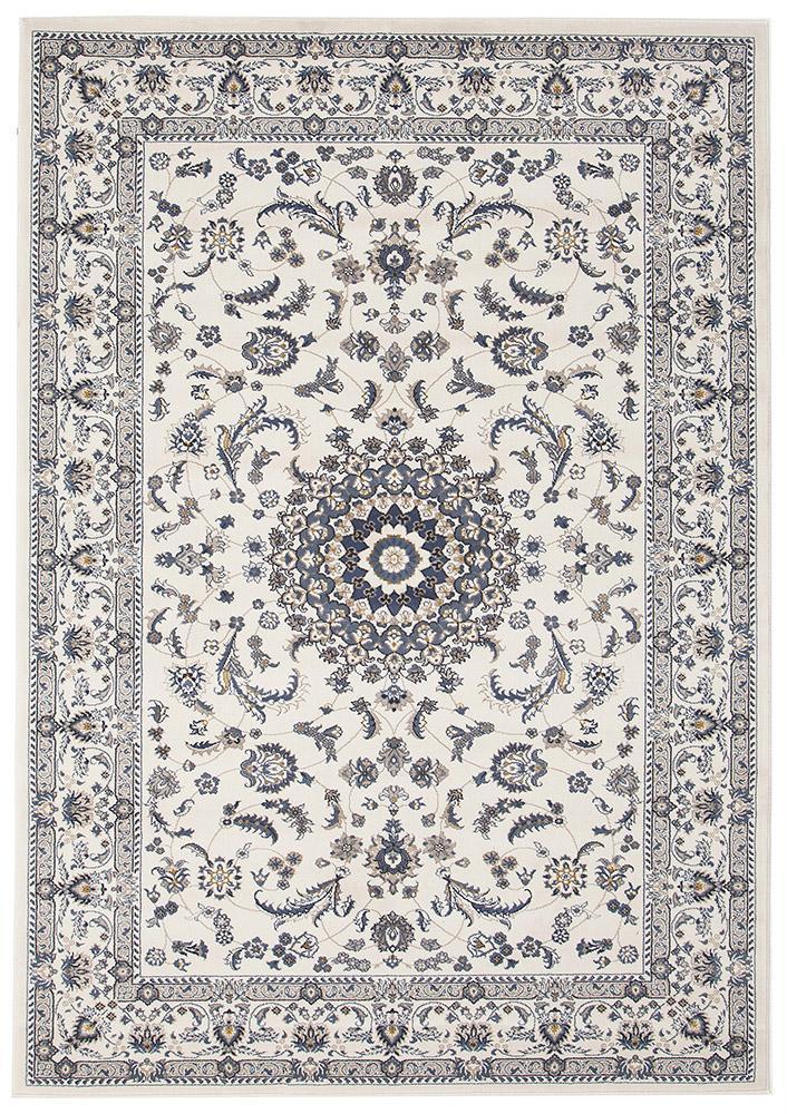 Palace Manal Oriental Rug White White