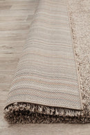 Pandora Collection Thick Soft Polar Latte Shag Rug