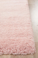 Pandora Collection Thick Soft Polar Pink Shag Rug