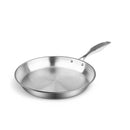 Soga Stainless Steel Fry Pan 36Cm Top Grade Induction Cooking Frypan