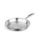 Soga Stainless Steel Fry Pan 30Cm Top Grade Induction Cooking Frypan