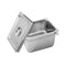 Soga 2X Gastronorm Full Size Gn Pan 20Cm Stainlessteel Tray With Lid