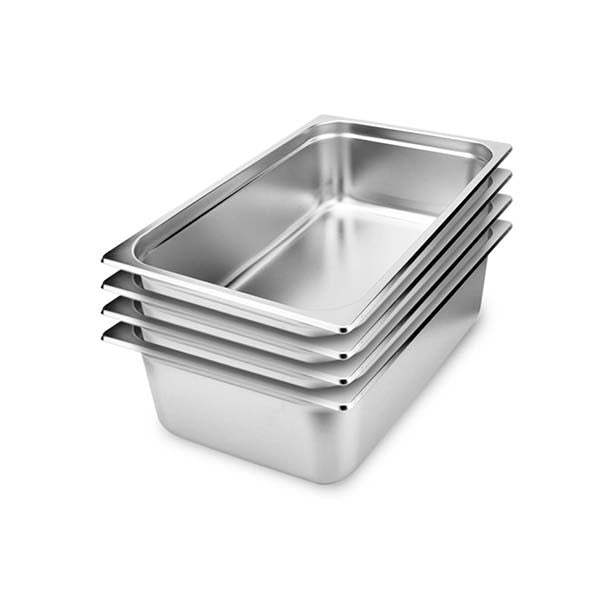 Soga 4X Gastronorm Gn Pan Full Size 15Cm Deep Stainless Steel Tray