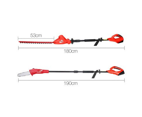 2in1 Cordless Chainsaw and Trimmer