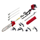 4 Stroke Pole Chainsaw Brush Cutter Hedge Trimmer Saw Multi Tool
