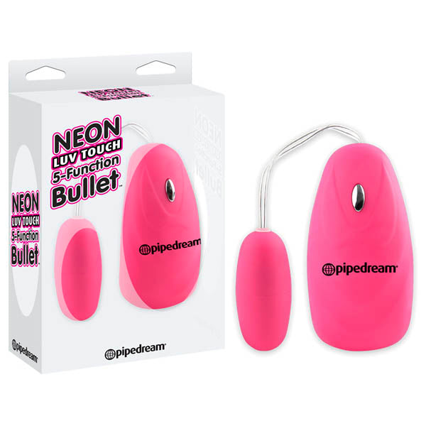 Neon Luv Touch 5 Function Pink Bullet